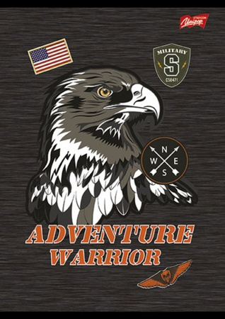 Paczka Zeszyt A5 16k 3-linia kolorowa chłopięcy pakiet 15 sztuk