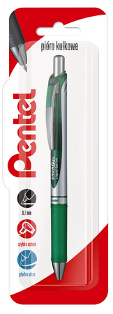 Pióro kulkowe 0,7 mm EnerGel BL77 zielone 1 szt.