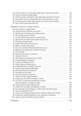 100 pomysłów jak lepiej radzić sobie z ADHD