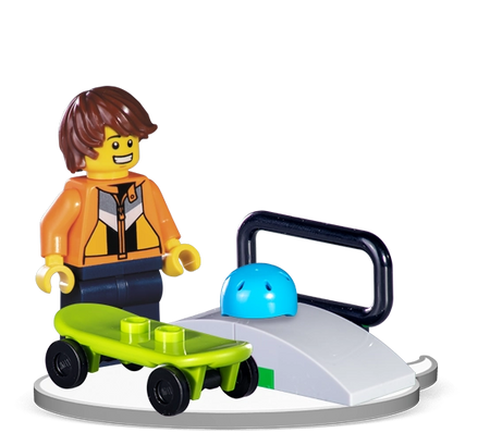 Lego City Wyzwanie w skateparku LNC-6033