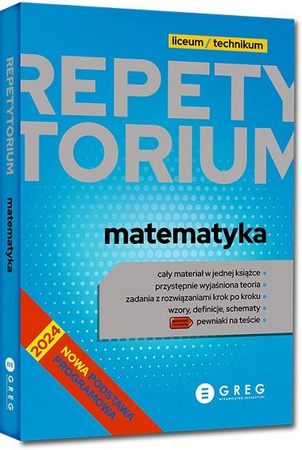 Matematyka. Repetytorium. Liceum/technikum wyd. 2025