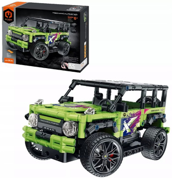 Klocki iM.Master Jeep lime zdalnie sterowany 484 elementy