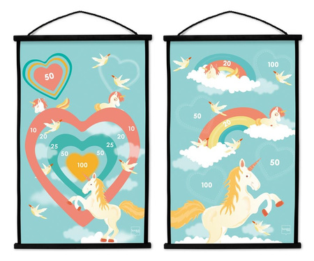 Gra Start to Dart Rzutki Jednorożec Scratch