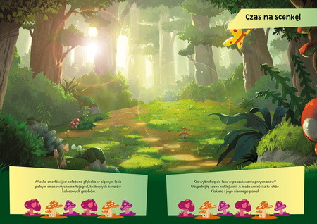 Smerfy. Wielki Film. Książka do wyklejania