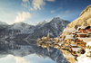 Puzzle 1500 Hallstatt zimą Austria 113420