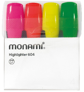 Zakreślacz MonAmi 604 4 kolory