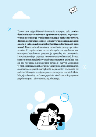 Emocjonalny rollercoaster czyli ćwiczenia na temat emocji dla nastolatków w spektrum autyzmu