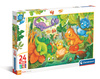 Puzzle 24 Maxi Super Kolor Dinos Happy Oasis 28524