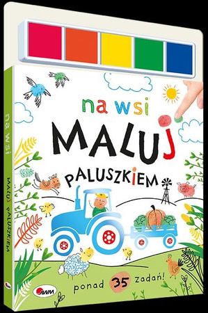 Na wsi. Maluj paluszkiem