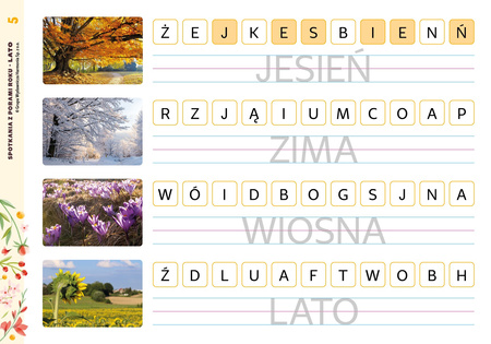 Spotkania z porami roku Lato materiały dla uczniów z niepełnosprawnością intelektualną