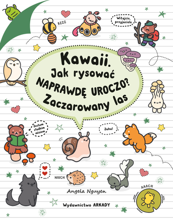 Jak rysować naprawdę uroczo? Zaczarowany las. Kawaii
