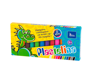 Plastelina 12 kolorów 15g