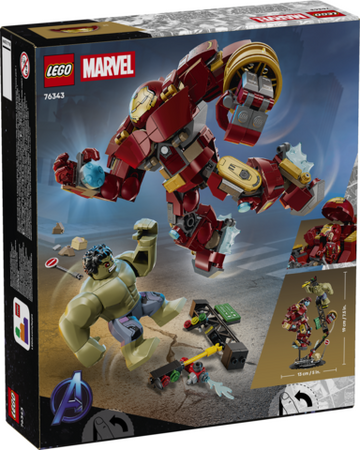 Lego Super Heroes Epicka Bitwa Hulkbuster kontra Hulk 76343