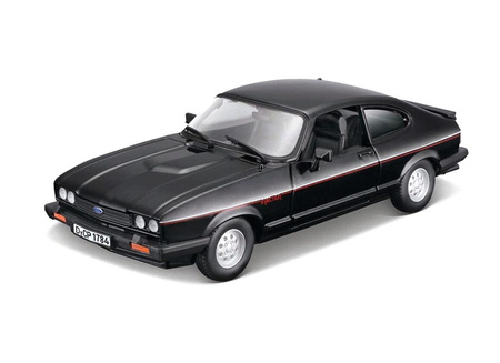BBURAGO MODEL FORD CAPRI 1982 BLAC 1:24