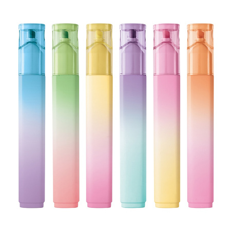 Zakreślacz KEYROAD opalizująca obudowa 6 kolorów