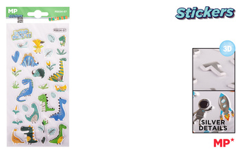 Naklejki 3D MP Dinozaury
