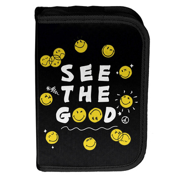 Piórnik bez wyposażenia Smiley SM25LU-P001BW