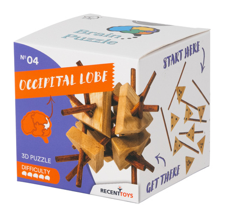 Łamigłówka Brain Puzzle 4 Occipital Lobe Recent Toys poziom 5/5