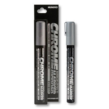 MARKER CHROMOWY SREBRNY