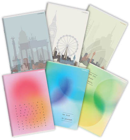 Paczka Zeszyt A5 80k kratka Top 2000 city/grad pakiet 5 sztuk