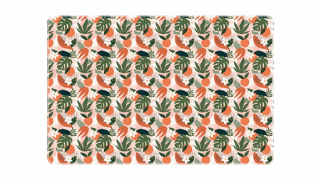 Podkład na biurko 58x38 z nadrukiem tropical