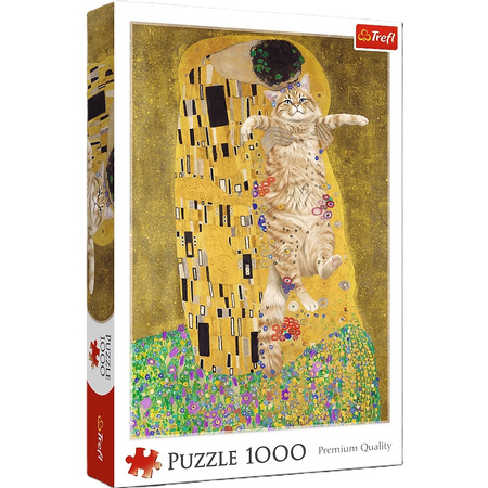 PUZZLE 1000 Purrfekcyjny Pocałunek Bridgeman