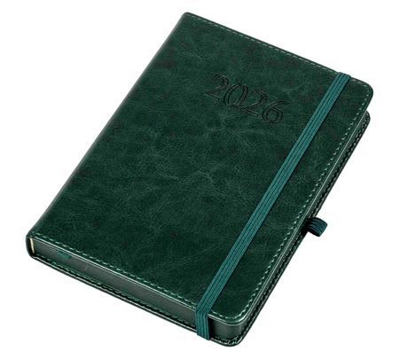 Kalendarz 2026 Jazz B6 dzienny zielony