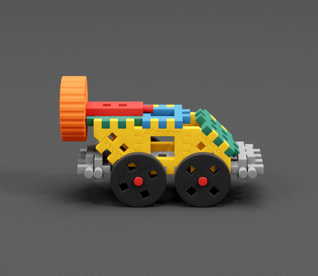 Klocki konstrukcyjne mini konstruktor Expert 501 elementów