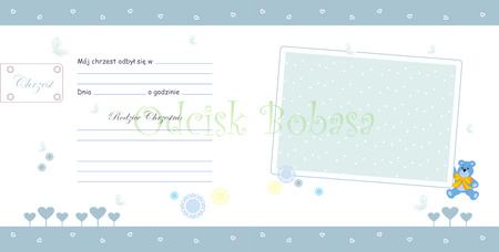 Album pierwszego roku Odcisk bobasa