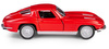 RMZ City Chevrolet Corvette Stingray Split Window 1963 czerwony w skali 1:35