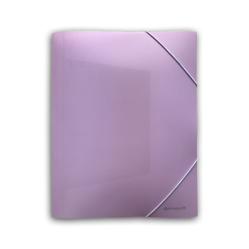 Teczka A4z gumką PP-102 Penmate fioletowa pastelowa
