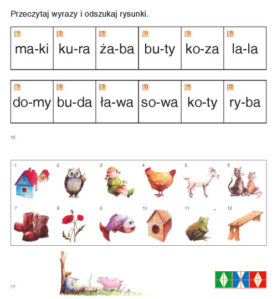 PUS Od gwiazdki do bajki Zabawy i ćwiczenia sylabowe część 1