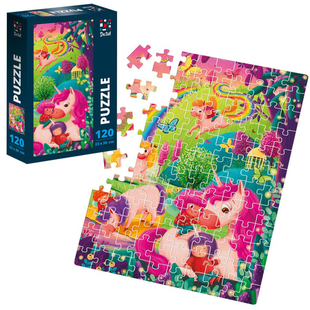 Puzzle 120 Tęczowy Spacer DT100-23
