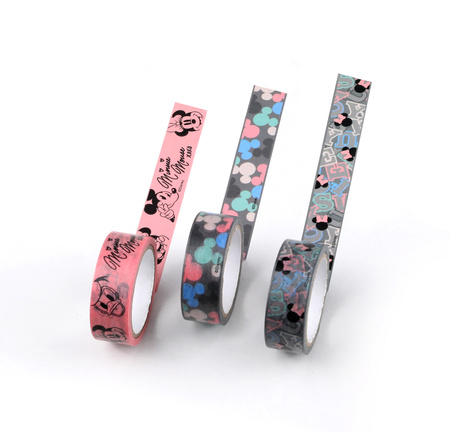 Taśma klejąca Disney fashion Minnie Mouse 3 szt. mix.