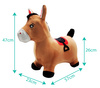 Nadmuchiwany skoczek pluszowy koń BGP050