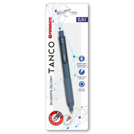 Długopis PENMATE żelowy Tanco na blistrze