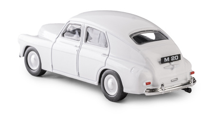 PRL Warszawa M20 biały w skali 1:43