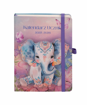 Kalendarz Ucznia 2025/2026 B6 TNS Słoń