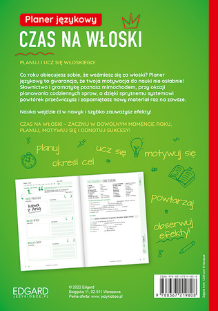 Planer językowy. Czas na włoski