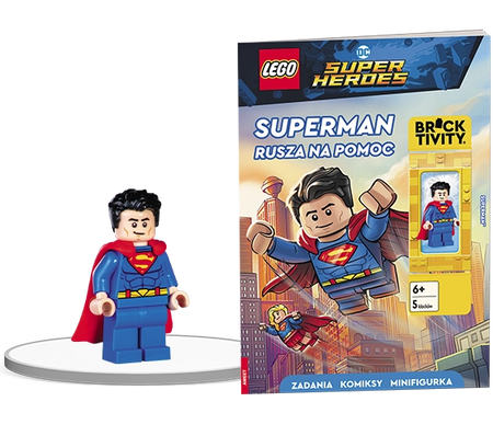 Lego DC Comics Super Heroes Superman rusza na pomoc LNC-6462