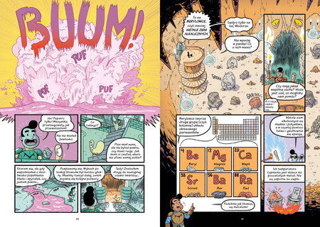 Pierwiastki. Tajemnice cząstek budujących świat. Naukomiks