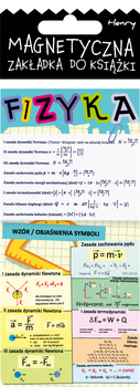 Zakładka magnetyczna edukacyjna Fizyka