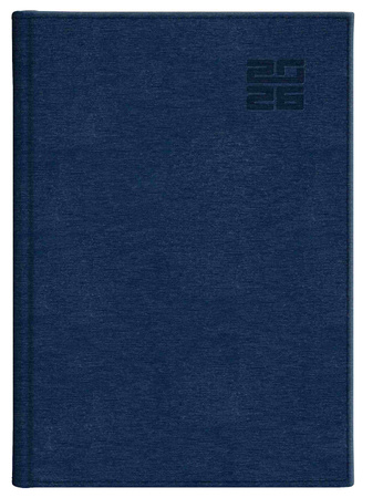 Kalendarz 2026 Aluminium Standard B5 tygodniowy granat