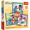Puzzle 3w1 Czas ze Stitchem 34896