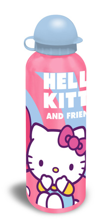 Bidon 500ml aluminium Hello Kitty 1szt. mix wzorów HK50205