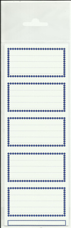 Paczka naklejki na zeszt DB1 2 sztuki