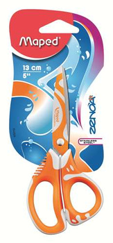 Nożyczki Zenoa fit szkolne asymetryczne 13 cm 1szt.mix