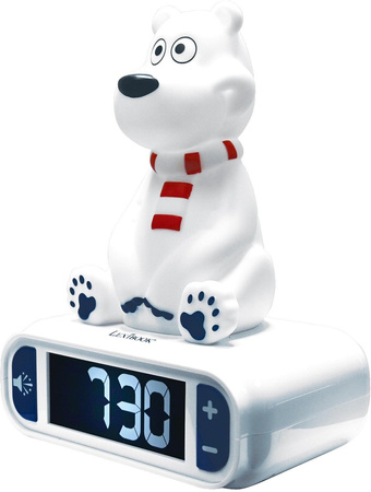 Lampka nocna budzik cyfrowy Lexibook RL800PB