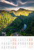 Kalendarz 2026 Pieniny wieloplanszowy