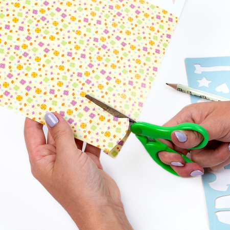 Zestaw projektantka z szablonami 10 arkuszy Kidea